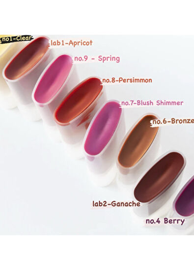 Olio E Osso Ruj Allık Lip Cheek Eye Dudak Renkli Işıltılı Multi Stick Clean Beauty Tinted Blush Nemlendirici  - 3