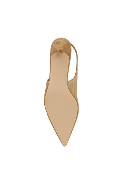 Beymen Club Taupe Suede Heels - 5