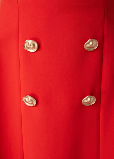 Beymen Club Red Mini Evening Dress - 6
