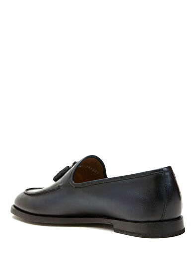 Lacivert Erkek Deri Loafer - Görsel 4