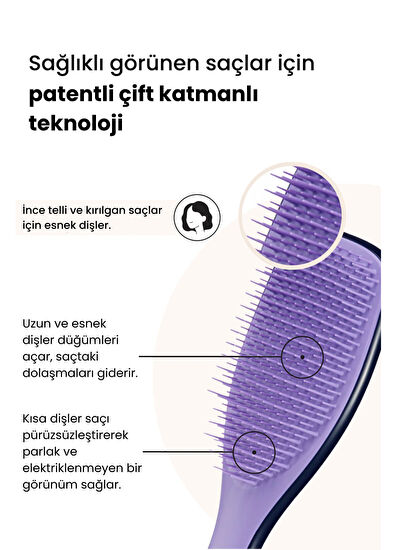 Tangle Teezer Zodiac The Ultimate Detangler Capricorn Capricorn Hair Detangling Comb for Straight and Curly Hair - 5