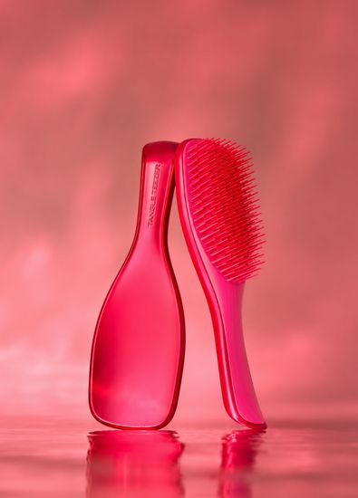 Tangle Teezer Ultimate Detangler Chrome After Party Pink Pembe Düz ve Kıvırcık Saçlar için Saç Fırçası Tarak - 6