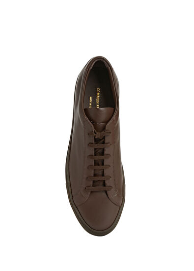Common Projects Light Brown Men's Leather Sneakers - 4