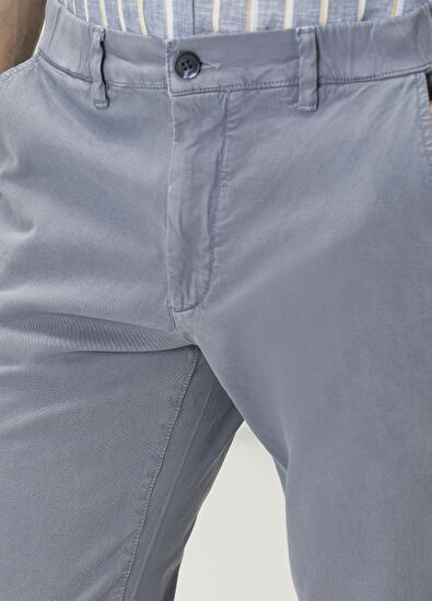 Beymen Club Blue Organic Cotton Sports Pants - 4