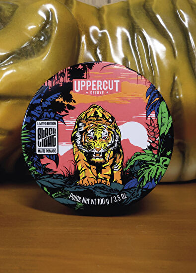 Uppercut Deluxe Blacklight Matte Pomade Limited Edition Saç Şekillendirici Wax 100 gr + Koleksiyon Kutusu - 6