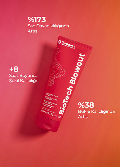Goddess Biotech Blowout Leave-Ln Restorative Hair Onarıcı Saç Maskesi 300 ml - 3