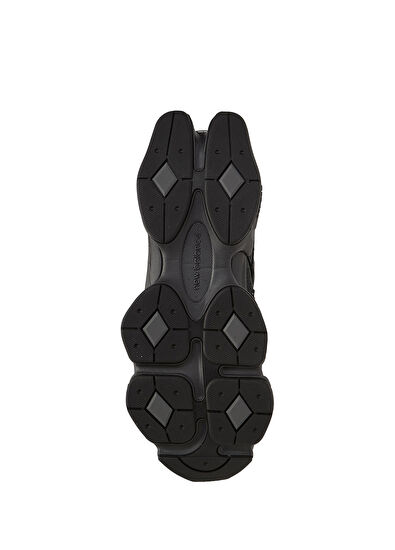 9060 Siyah Erkek Deri Sneaker - Görsel 6