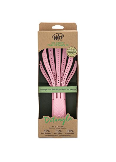 Wetbrush Wet Brush Go Green Detangling Hair Brush Pink for Curly Hair - 5