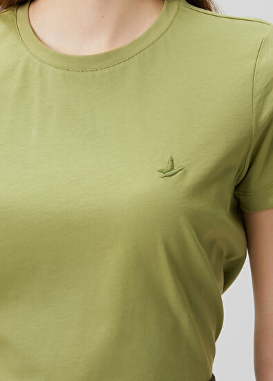 Beymen Club Oil Green T-Shirt - 6