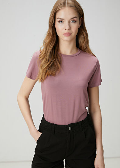 Beymen Club Dried Rose Modal T-Shirt - 3