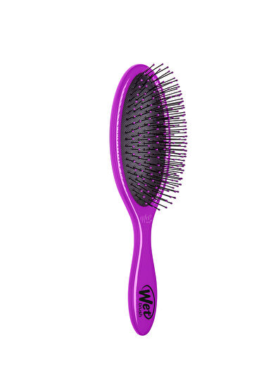 Wet Brush Original Detangler Mor Dolaşık Açıcı Kadın Saç Fırçası  - 3