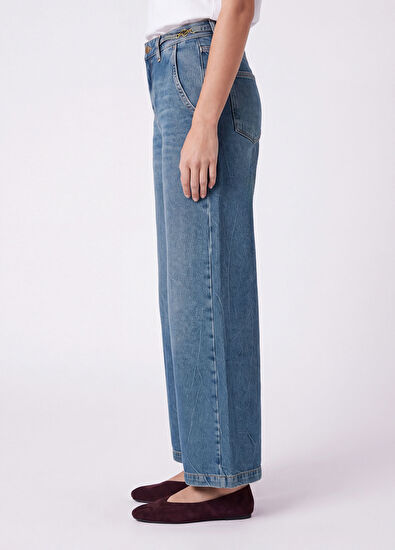 Beymen Club Straight Fit Light Blue Jeans - 4