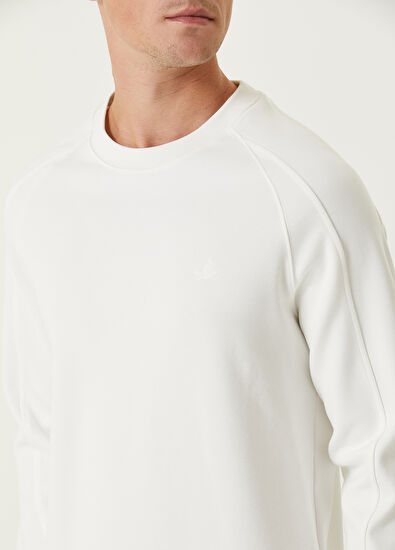 Beymen Club White Long Sleeve T-Shirt - 6