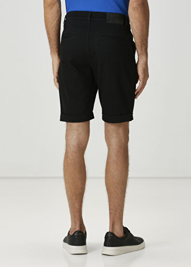 Beymen Club Black Denim Shorts - 3