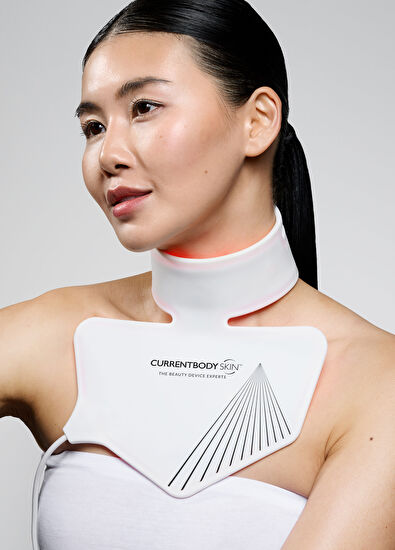CurrentBody Skin Yaşlanma Karşıtı LED Yüz Maskesi + LED Boyun ve Dekolte Maskesi Cilt Bakım Cihazı - 5