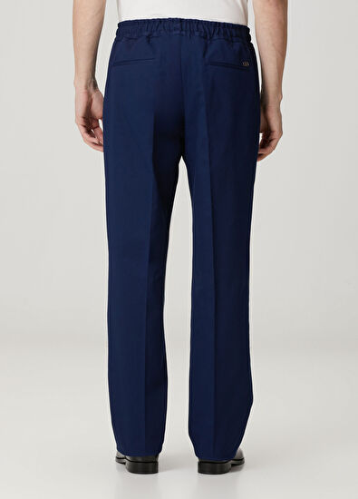 Valentino Lacivert Beli Kordonlu Pantolon - 3
