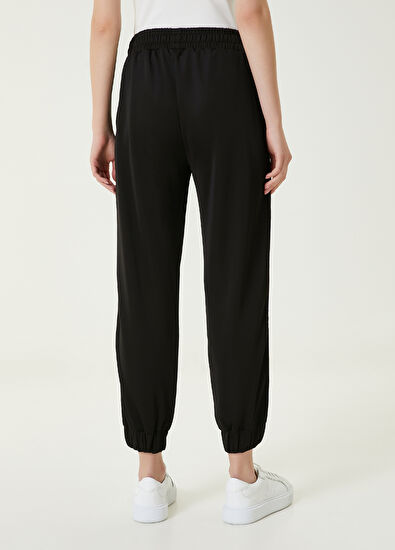 Beymen Club Siyah Garnili Eşofman Altı - 5