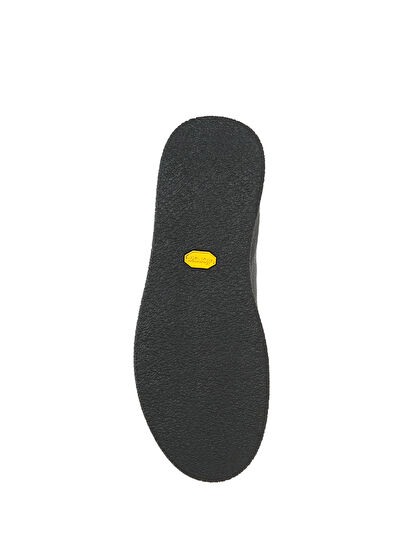 Siyah Erkek Deri Apron Bot - Görsel 6