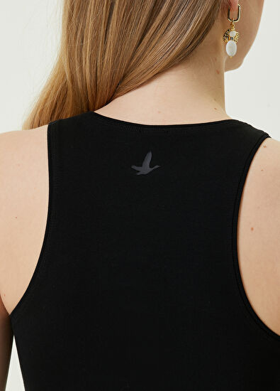 Beymen Club Siyah Bisiklet Yaka Spor Atlet - 4