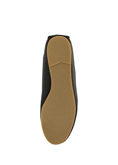 Beymen Club Black Tassel Detail Women's Suede Loafer - 5