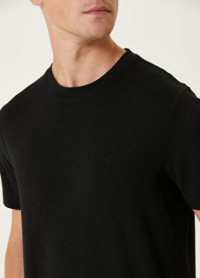 Black T-Shirt Beymen Club Black T-Shirt - 6
