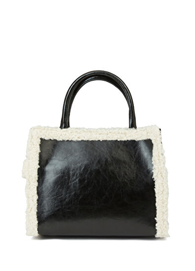 Beymen Club Siyah Çerçeve Detaylı Kadın Çanta - 4