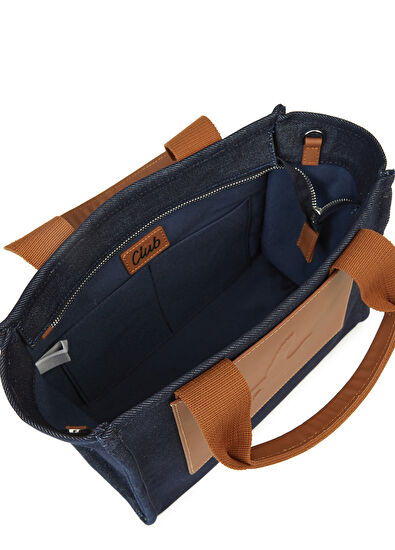 Beymen Club Indigo Kadın Kanvas Çanta - 5