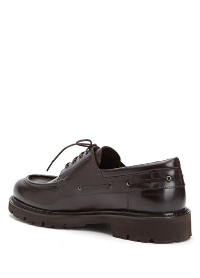 Beymen Club Brown Men's Leather Shoes - 3