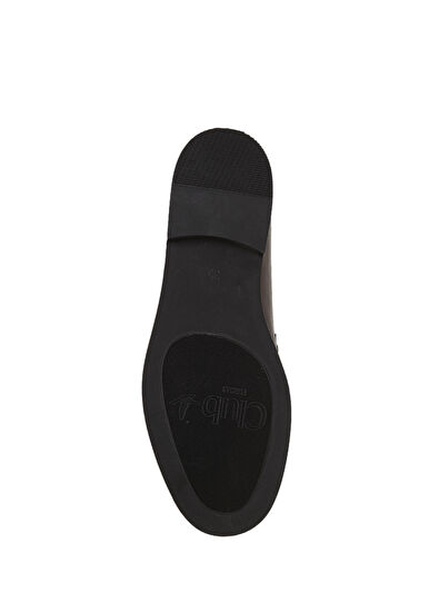 Beymen Club Kahverengi Zincir Logo Detaylı Kadın Deri Loafer - 5