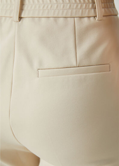 Beymen Club Beige Cigarette Pants - 7