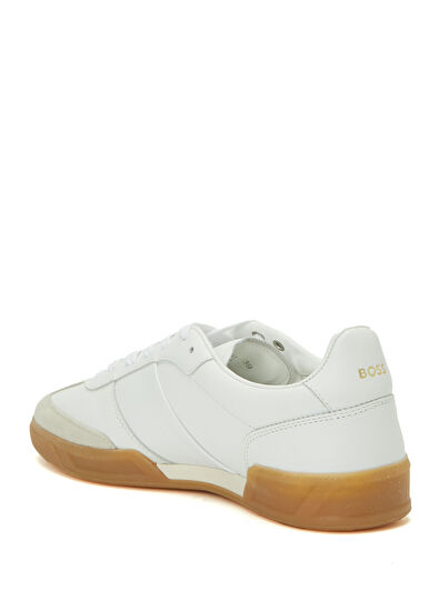 Boss Brenta Beyaz Kadın Deri Sneaker - 3