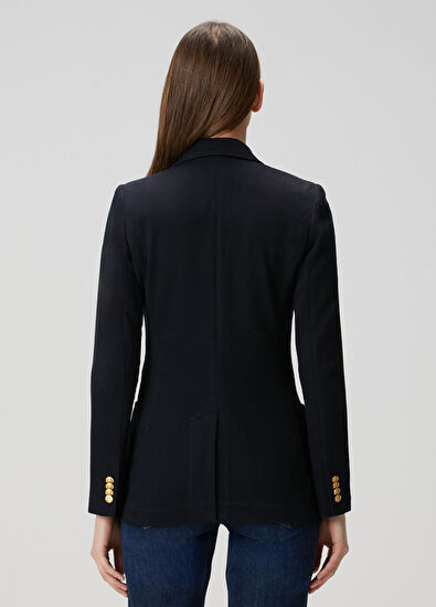 Lacivert Blazer - Görsel 5