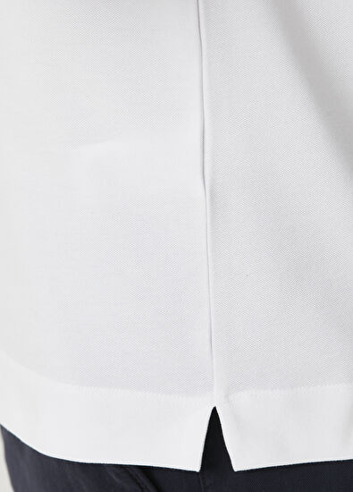 Beymen Club Slim Fit Beyaz T-shirt - 7