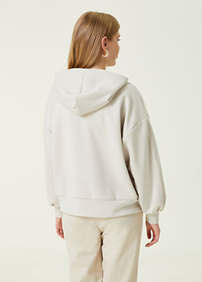 Beymen Club Antrasit Kapüşonlu Modal Kumaş Sweatshirt - 6