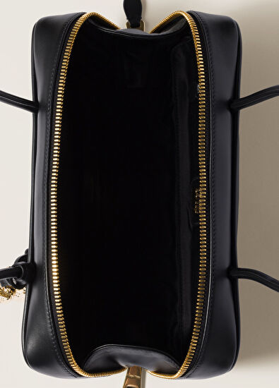 Miu Miu Beau Siyah Deri Kadın El Çantası - 4