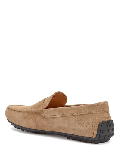 Tod's Koyu Bej Erkek Nubuk Driver - 3