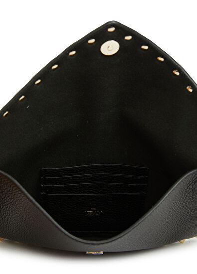 Rockstud Medium Kadın Deri El Portföyü - Görsel 6