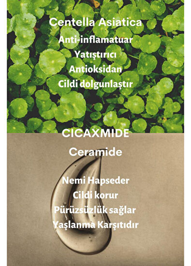 Dermal CICA x Mide Cleanser Oil Centella Asiatica ve Seramid Özlü Yüz Temizleme Yağı 150 ml - 4