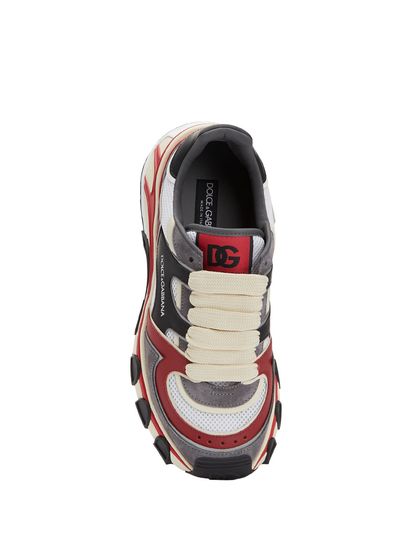 Dolce&Gabbana Country Road Men's White Leather Sneakers - 4