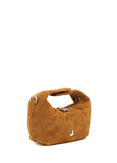 Beymen Club Taba Kadın Süet Çapraz Çanta - 3