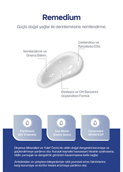 ya da multicosmetics Remedium Cilt Yenileyici Yatıştırıcı ve Nemlendirici Vücut Losyonu 100 ml - 3