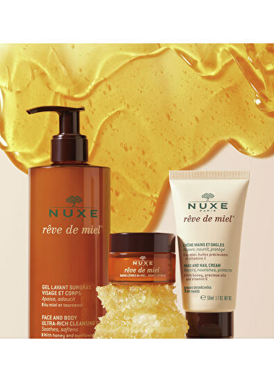 Nuxe Rêve de Miel Sensitive Face and Body Wash 400 ml + 100 ml Set of 2 - 5