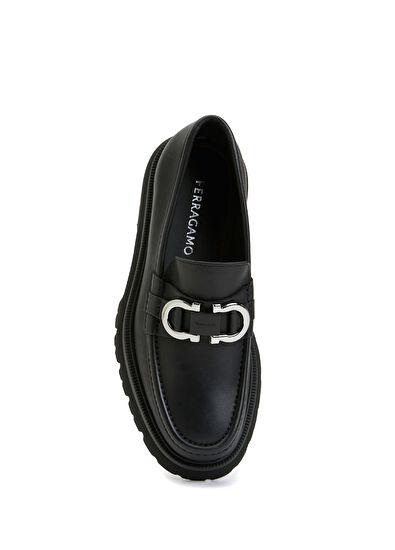 Siyah Erkek Deri Loafer - Görsel 6