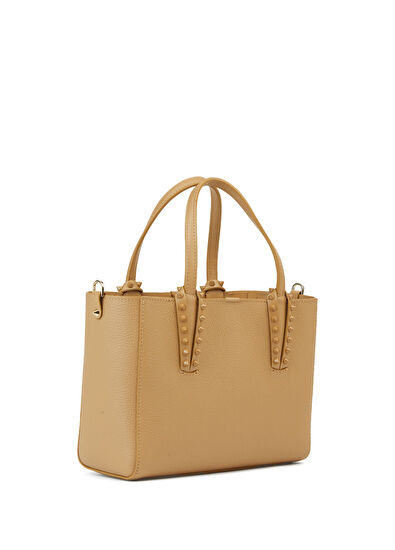 Christian Louboutin Cabata Mini Taba Kadın Deri Çanta - 3