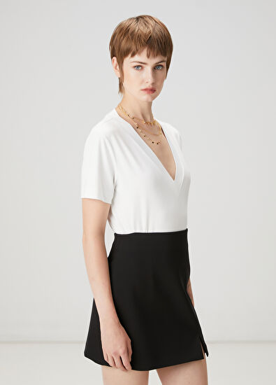 Beymen Club Beyaz Basic T-shirt - 3