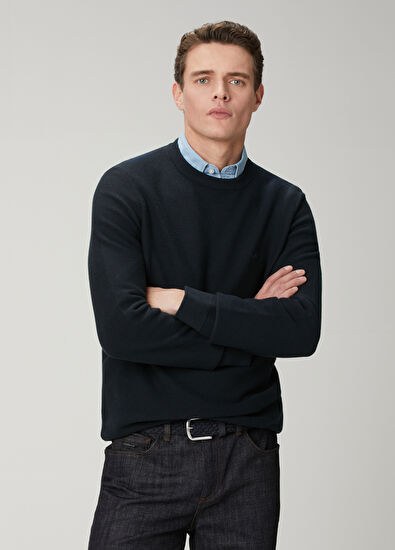 Beymen Club Lacivert Basic Kazak - 10