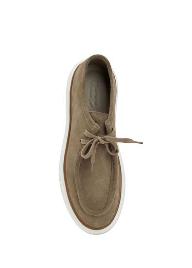 Beymen Club Vizon Kalın Taban Erkek Süet Ayakkabı - 4