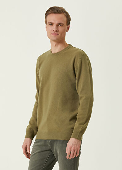 Beymen Club Haki Yün Kazak - 3