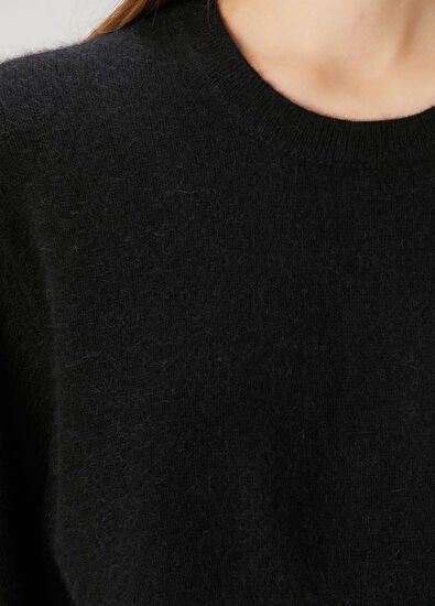 Loulou de Saison Raven Siyah Yün Triko - 5
