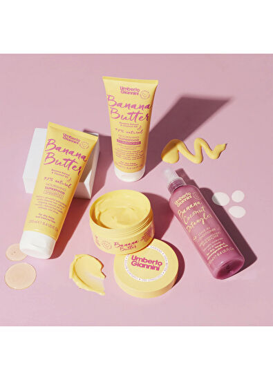 Umberto Giannini Banana Butter Kuru Saçlar İçin Besleyici Gıda Şampuan 250 ml - 5